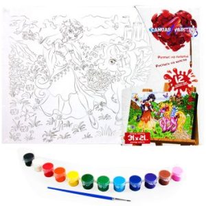 Розпис на полотні "Поні"