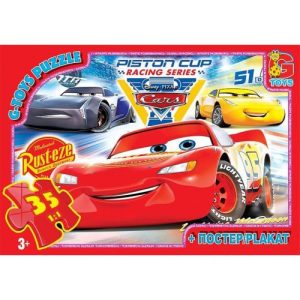 Пазли з серії "Тачки", 35 ел