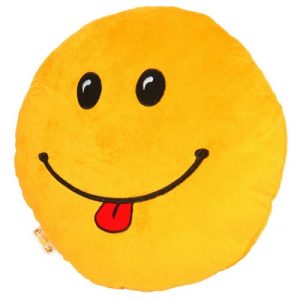 Подушка "Смайлик-вредина"