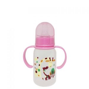 Пляшка для годування, 150 мл, рожевий