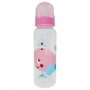 Пляшка для годування, 250 мл, рожевий