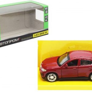 Машина металева "BMW X6", червоний