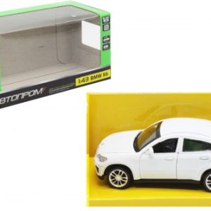 Машина металева "BMW X6", білий
