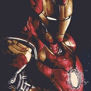 Картина за номерами "Залізна людина"