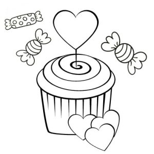 Розпис по полотну "Кексик"