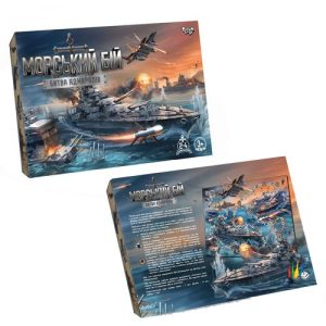 Настільна гра "Морський бій. Битва адміралів" укр