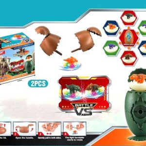 Динозавр запускний "Битва динозаврів", 2 штуки