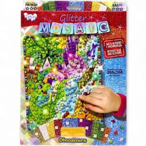 Набір для творчості "Блискуча мозаїка: Діно"