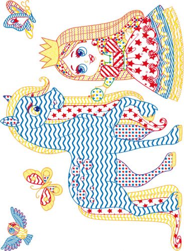 Книга "Великі водні розмальовки: Принцеса на прогулянці"