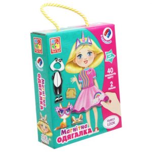 Магнітна одевашка "Family look", укр