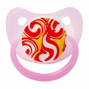 Пустушка силіконова, від 1 року, рожевий