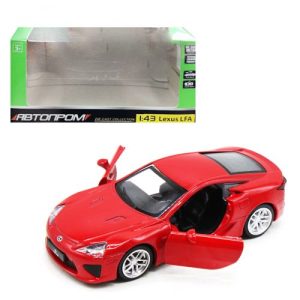 Машина металопластикова "Lexus", червона