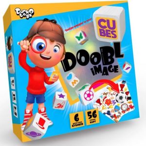 Настільна гра "Doobl Image Cubes", укр