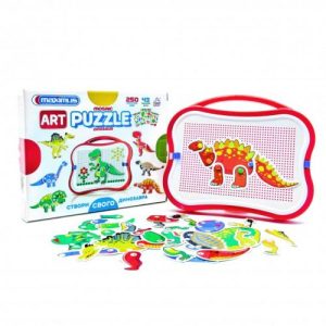 Настільна гра-мозаїка "Розвивайка: Динозаври"