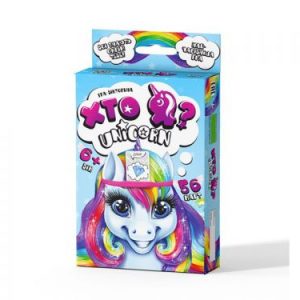 Настільна гра-вікторина "Хто Я? Unicorn", укр