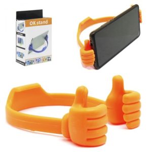Тримач для смартфона "Ok, stand", помаранчевий