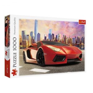 Пазли "Авто на заході", 1000 елементів