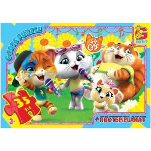 Пазли "44 кошенятка", 35 ел