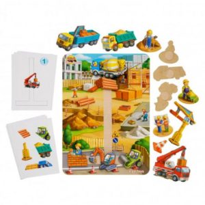 Гра на липучці 2 в 1 "Будмайданчик"