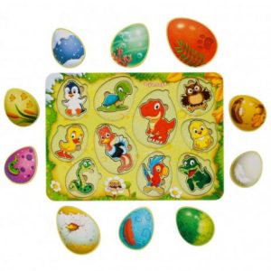 Сортер-вкладиш "Хто в яйці?"