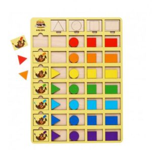 Сортер-вкладиш "Бобри-маляри"