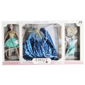 Ігровий набір "Emily: Рюкзачок + лялька"