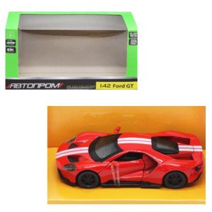 Машина Автопром "Ford GT", червоний