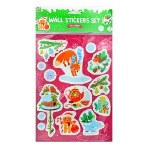 Набір інтерʼєрних наліпок "Лисичка та друзі"