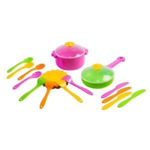 Набір посудкі "Ромашка" (18 ел)