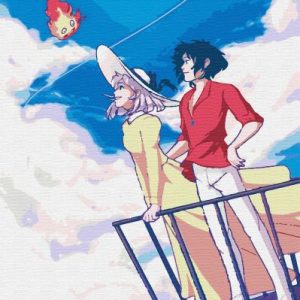 Картина за номерами "Ходячий замок Хаула"