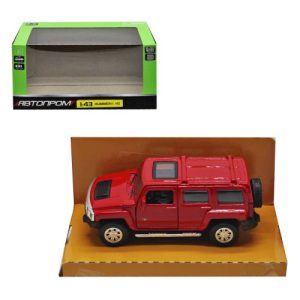 Машинка "Автопром: Hummer" червона