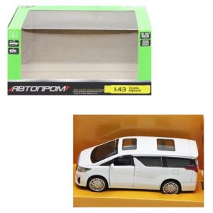 Машина АВТОПРОМ "Toyota Alphard", білий
