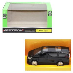 Машина АВТОПРОМ "Toyota Alphard", чорний