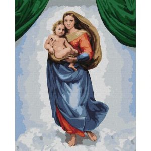 Картина за номерами "Сікстинська мадонна" ★★★