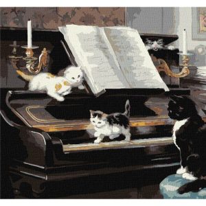 Картина за номерами "Музиканти"