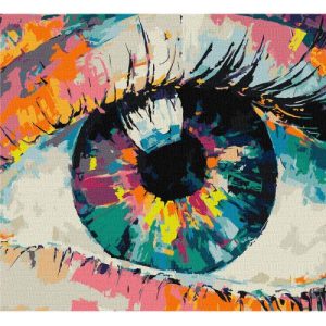 Картина за номерами "Райдужний погляд"