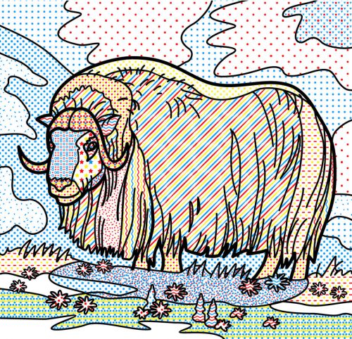 Водні розмальовки "Тварини Півночі" (укр)