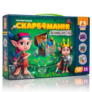 Настільна гра "Скарбоманія" (укр)