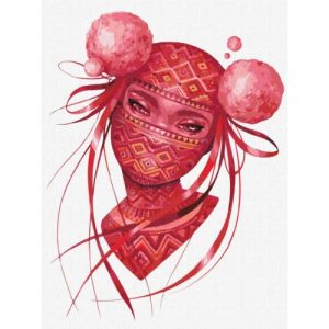 Картина за номерами "Українська ніндзя" ★★★★★