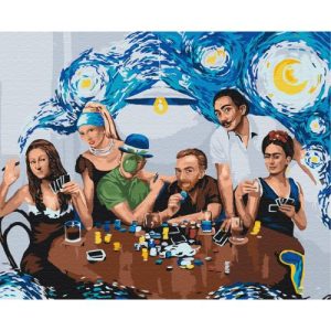 Картина за номерами "Друзі-шедеври" ★★★★