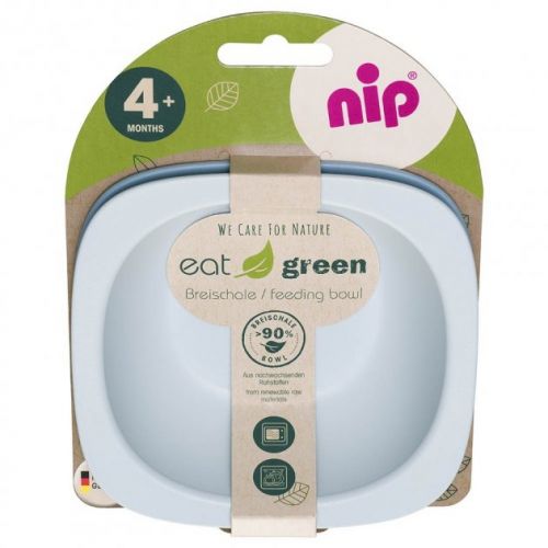 Тарілочка для годування "Зелена серія", блакитна - Зображення 2