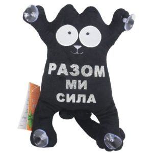 М'яка іграшка "Кіт Саймон: Разом ми сила" на присосках