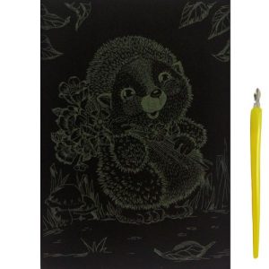 Гравюра "Gold Metallic: Їжачок" (А5) Економ