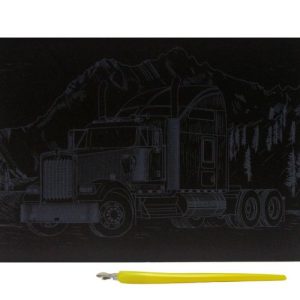 Гравюра "Silver Metallic: Тягач" (А5) Економ