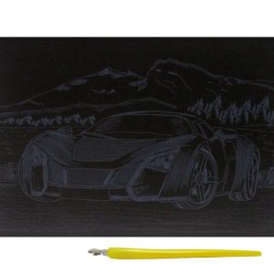 Гравюра "Silver Metallic: Авто" (А5) Економ