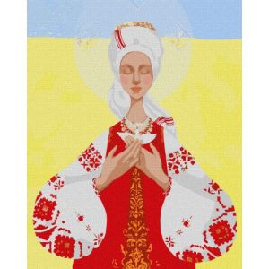 Картина за номерами "Мати-Україна" ★★★