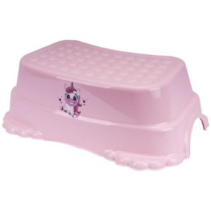 Дитяча підставка-сходинка, рожева