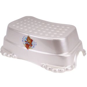 Дитяча підставка-сходинка, біла