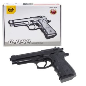 Страйкбольний пістолет "Galaxy Beretta" пластиковий на пульках