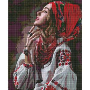 Алмазна мозаїка "Квіти-зорі"